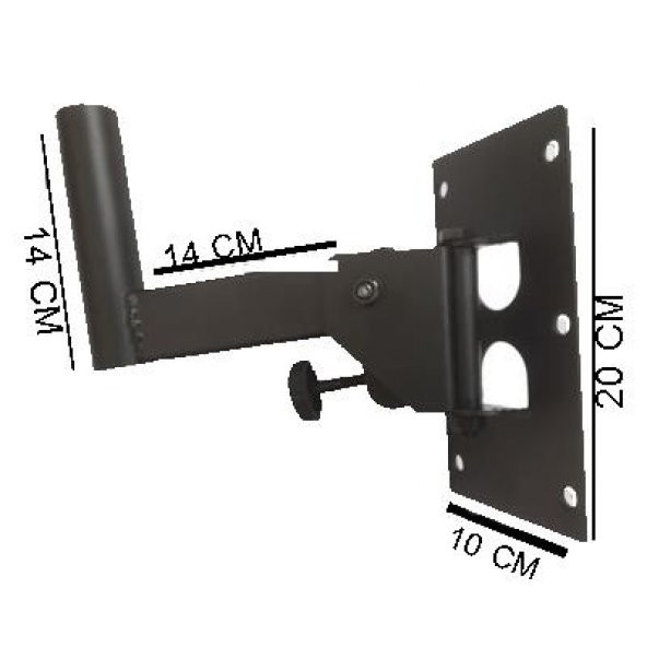 Hoparlör Duvar Askı Aparatı PKS-24 - Resim 2