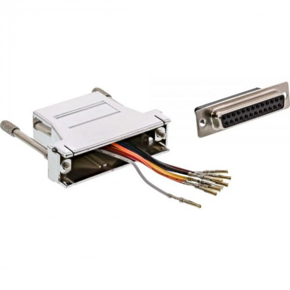 D-Sub 25 Pin Dişi - RJ45 Dişi Modüler Çevirici ürün görseli 1