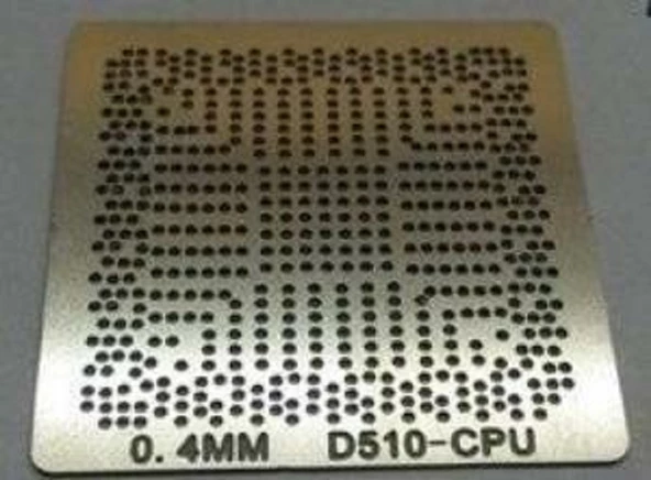 KALIP STENCİL D510-CPU 0.4 MM İŞLEMCİ KALIBI ürün görseli 1