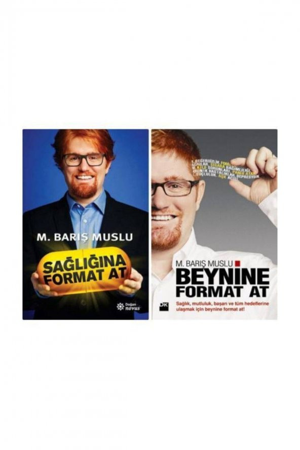 Barış Muslu Set - Beynine Format At / Sağlığına Format At 2 Kitap ürün görseli 1
