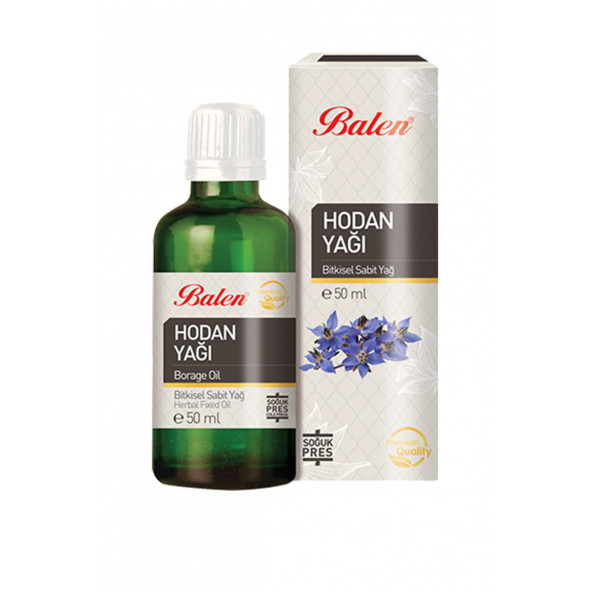 Balen Hodan Yağı 50 Ml Bitkisel Sabit Yağ Soğuk Pres ürün görseli 1