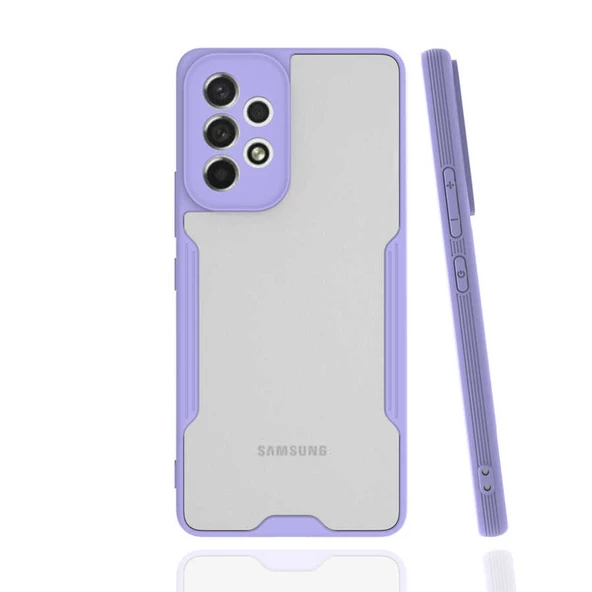 Galaxy A33 5G Kılıf Parfe Kenarları Pastel Renk Silikon Kılıf ürün görseli 1