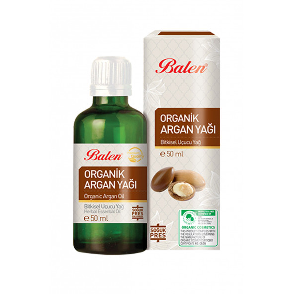 Balen Organik Argan Yağı 50 Ml Bitkisel Sabit Yağ ürün görseli 1