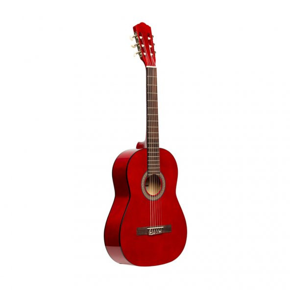 STAGG SCL50RED 4/4 KLASİK GİTAR ürün görseli 1