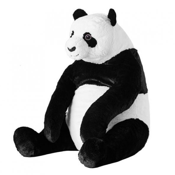 Peluş Oyuncak Panda 47 Cm MeridyenDukkan Çocuk Oyuncak Siyah-Beyaz Yumuşak Panda ürün görseli 1