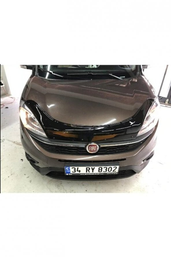 İtibar Fiat Doblo D4 Kasa 2015 Sonrası Kaput Rüzgarlığı Parlak Siyah ürün görseli 1