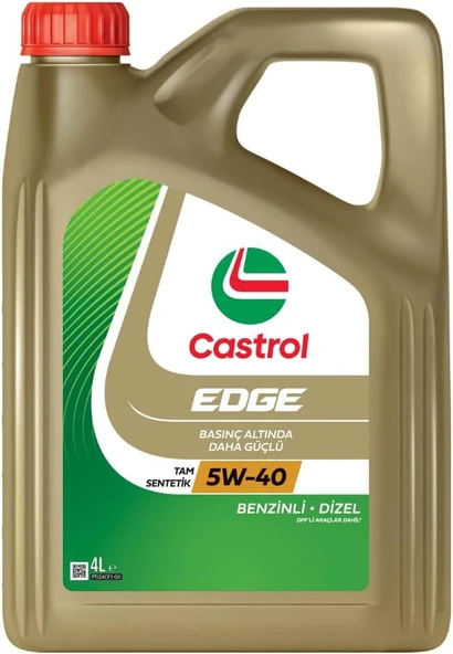 Castrol Edge 5W-40 4 Lt. 2025 Ü.T ürün görseli 1