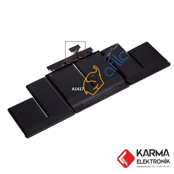 Apple MacBook Pro A1398 (2012-13-14), A1417 Batarya Pil - Resim 2