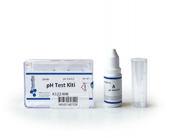 ChemBio PH Test Kiti 6.8-8.2 Kolorimetrik 100 Test Su Havuz Akvaryum PH Ölçer ürün görseli 1