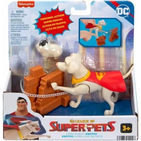 Fisher Price Imaginext Dc League Of Super Pets Aksiyon Figürleri HGL12 - Krypto ürün görseli 1