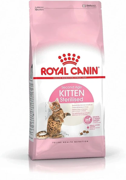 Royal Canin Kitten Yavru Sterilised Kısırlaştırılmış Kuru Kedi Maması 2 Kg ürün görseli 1