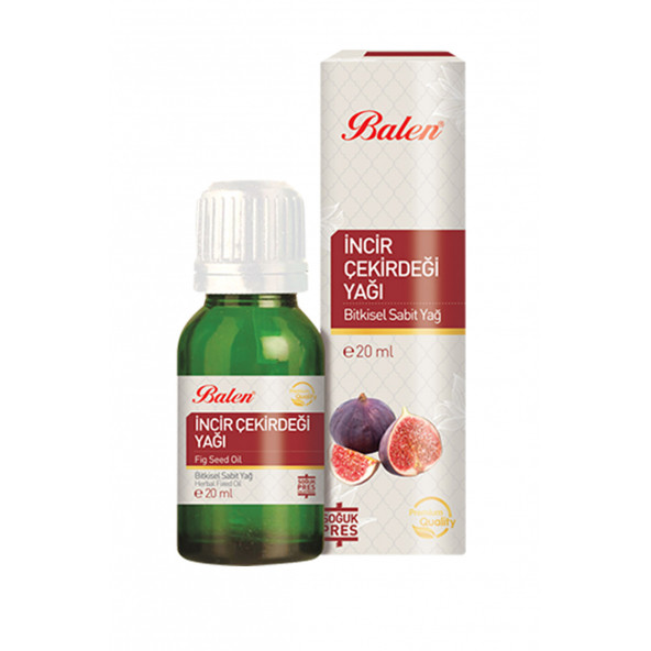 Balen İncir Çekirdeği Yağı 20 ml incir yağı ürün görseli 1