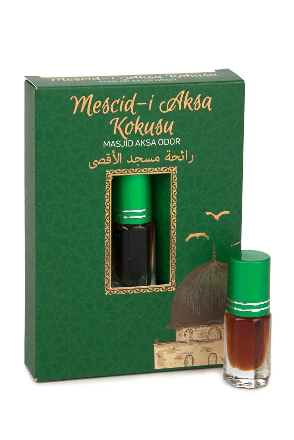 Mescidi Aksa Kokusu Alkolsüz Esans 3 ml - Resim 2