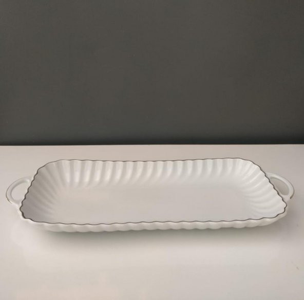 Roy King Carmen Dikdörtgen Tepsi 42*16*4  cm ürün görseli 1