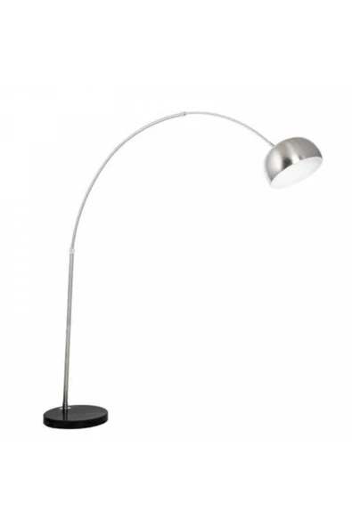 Rsylight Retro Metal Dekoratif Inox Modern Mafsallı C Kol Köşe Lambası Lambader Başlık Çap:40 Cm ürün görseli 1