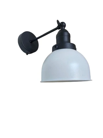 Rsylight Retro Metal Dekoratif Akrobatik Rustik Siyah Beyaz Mafsallı Duvar Aplik ürün görseli 1
