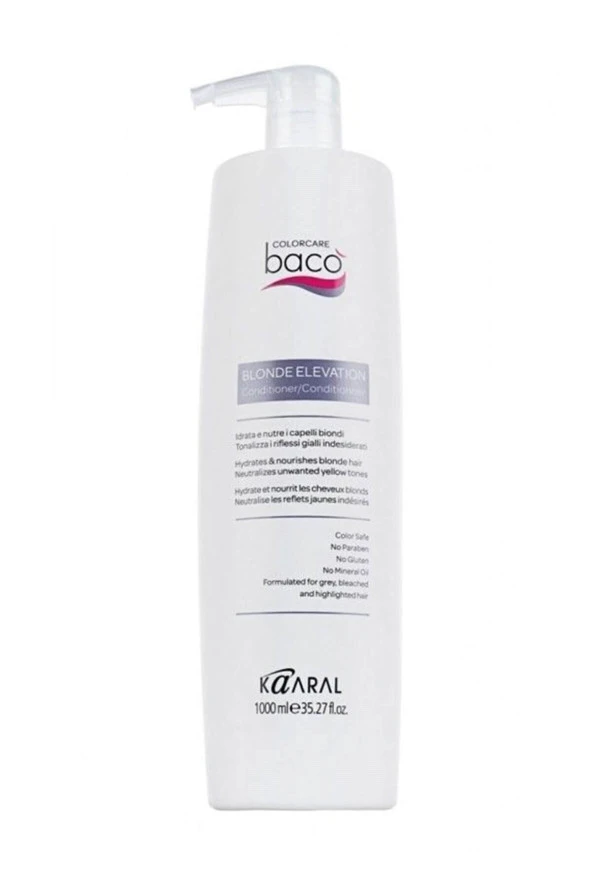 Kaaral Baco Blonde Elevatıon Saç Kremi 1000 Ml ürün görseli 1
