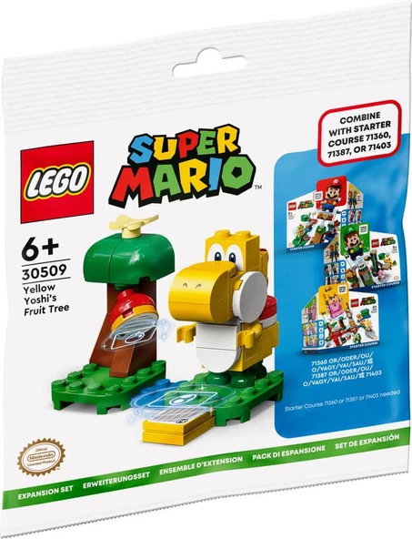 LEGO Super Mario 30509 Yellow Yoshi's Fruit Tree ürün görseli 1