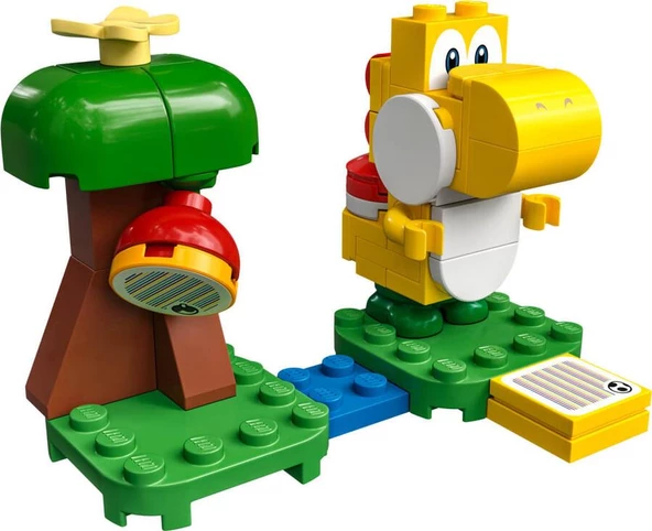 LEGO Super Mario 30509 Yellow Yoshi's Fruit Tree - Resim 2