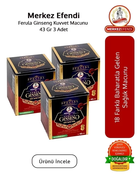 Merkez Efendi  43 Gr 3 Adet ürün görseli 1