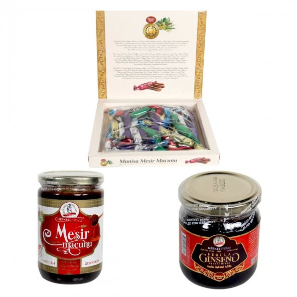 Mesir Macunu Aile Seti 950Gr Mesir Macunu-Macun 350 Gr ve 240 Gr - Resim 2