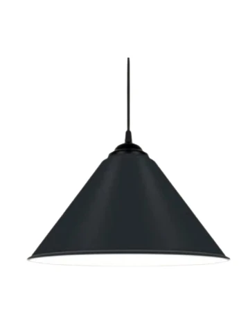 Rys Retro Metal Dekoratif Rustik Kafe Mutfak Aydınlatma Siyah Tekli Sarkıt Avize Çap:30 Cm ürün görseli 1