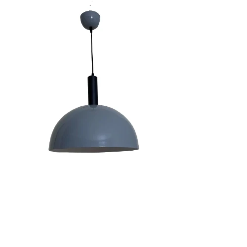 Rsylight Retro Gri Metal Dekoratif Tekli Kafe Mutfak Aydınlatma Avize Çap:40 cm ürün görseli 1