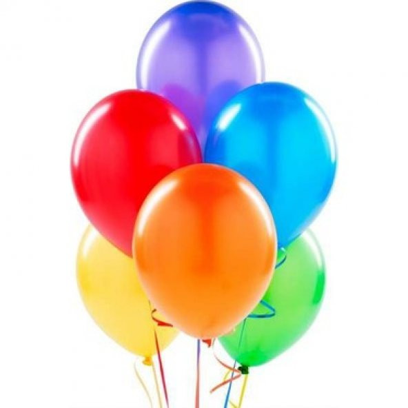 nistabolje Renkli Balon 50 Li Karışık Renk Parti Doğum Günü Kutlama Özel Günler ürün görseli 1