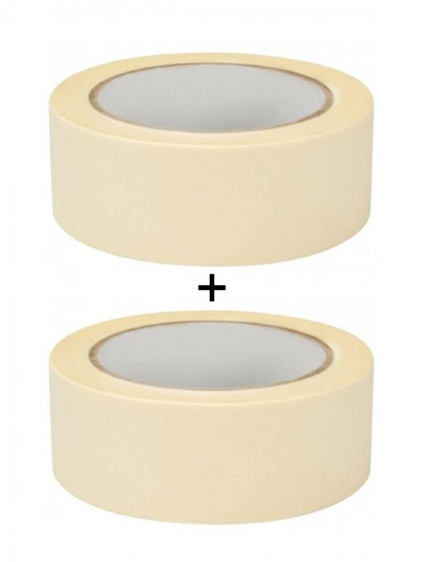 nistabolje 2 Adet Kağıt Bant 36 mm Maskeleme Bandı Boya Bandı ürün görseli 1