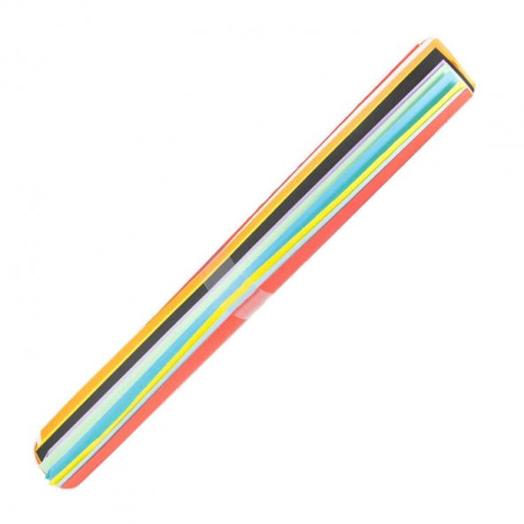 nistabolje 30 Adet 50x70 Cm Fon Kartonu 10 Renk(3 Rulo) Fon Kartonu ürün görseli 1