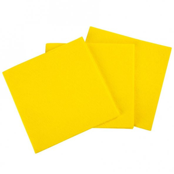 nistabolje 24 Adet Sarı Bez 30 x 35 cm Genel Mutfak Bezi Temizlik Bezi ürün görseli 1