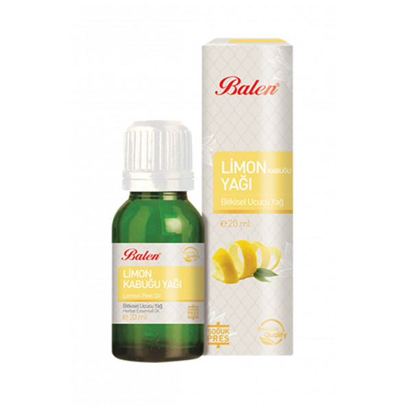 Balen Limon Kabuğu Yağı 20 Ml Limon Yağı ürün görseli 1