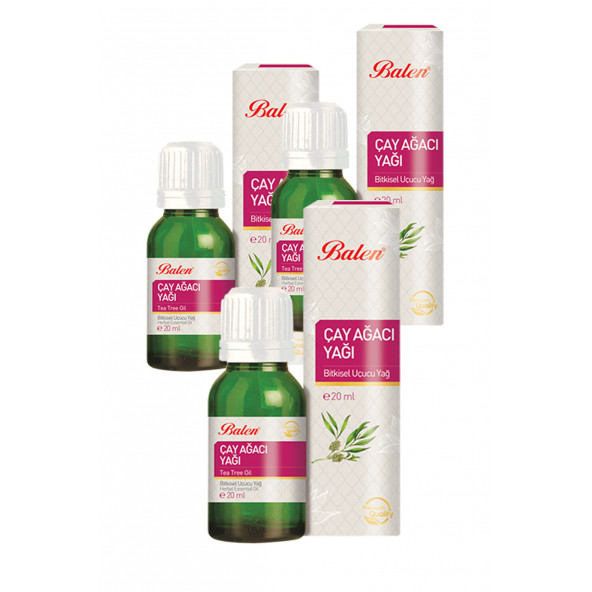 3 Kutu Balen Çay Ağacı Yağı 20 ml x 3 ürün görseli 1