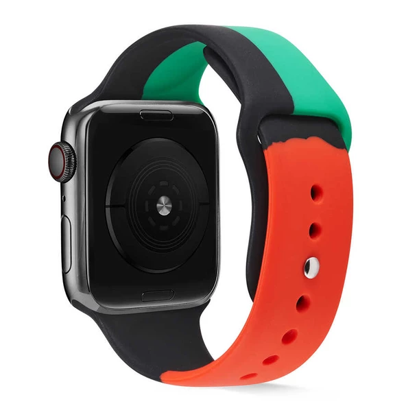 Apple Watch 40mm KRD-39 Silikon Kordon - Resim 2