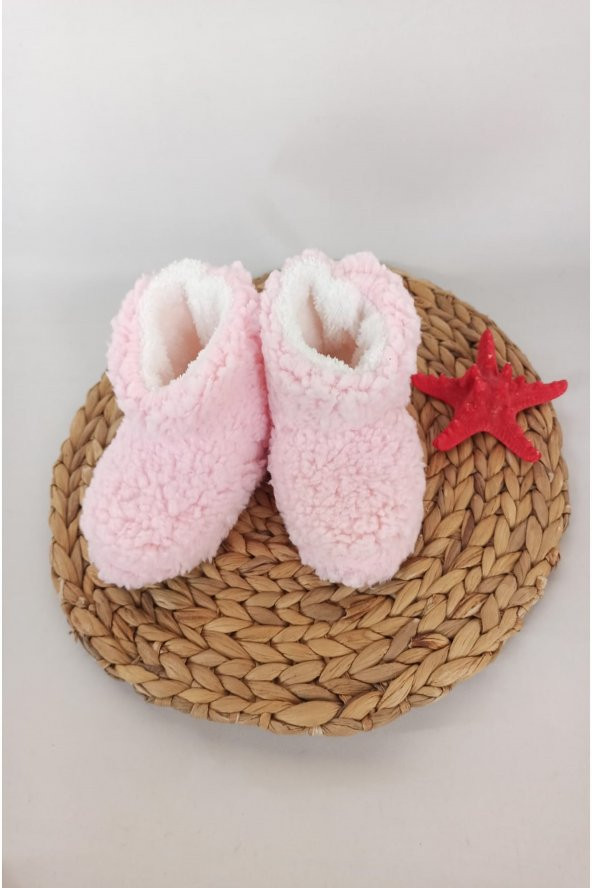 Diamondstar Pembe Peluş Kaydırmaz Tabanlı  Panduf ürün görseli 1