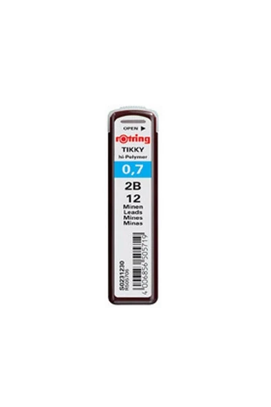 ROTRING MIN   07mm 2B TEKLI (S0231230) ürün görseli 1