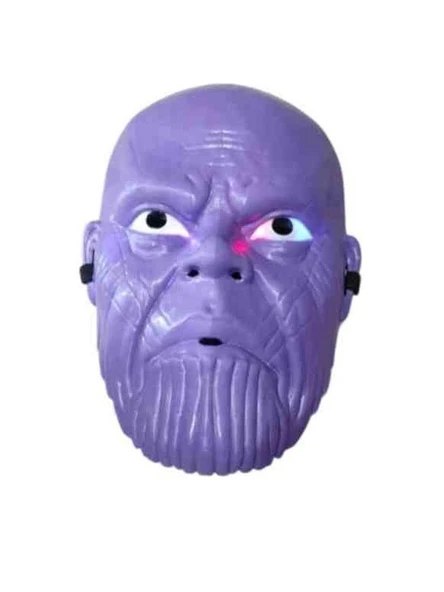 Thanos Maskesi LED Light Işıklı Maskesi - Resim 3