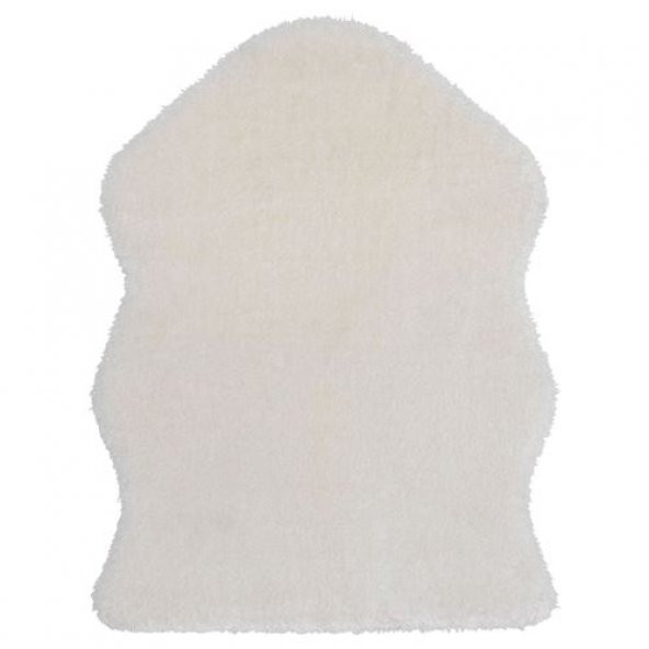 Yumuşak Halı Post ikea 55x85 cm Beyaz Dekoratif Halı Post Beyaz Doğal ürün görseli 1