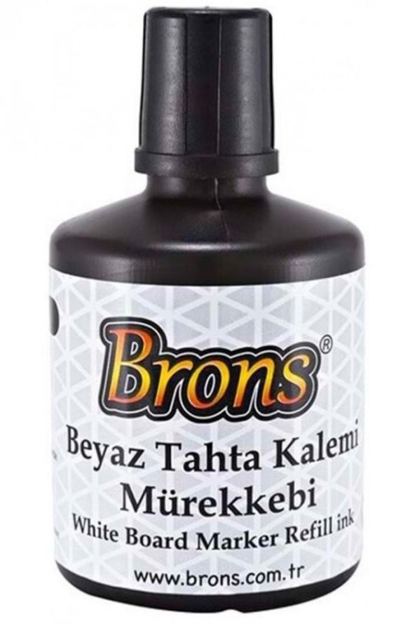 BRONS 100ml BOARD MARKER MUREKKEBI SIYAH(BR-353) - Resim 2