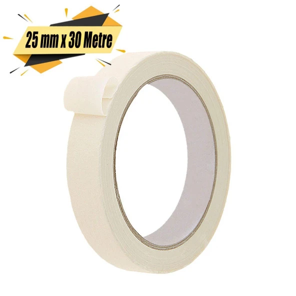 Fawori Kağıt Bant Boya Maskeleme Bandı 25 mm x 30 metre ürün görseli 1