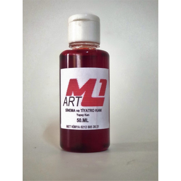M1 ART SİNEMA ve TİYATRO KANI 50.ML (YAPAY KAN SIVI) ürün görseli 1