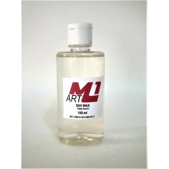 M1 ART Sıvı Wax Kalıp Ayırıcı 100.ml ürün görseli 1