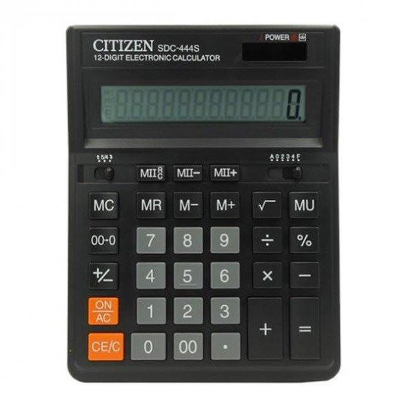 CITIZEN HESAP MAKINASI M.USTU 12 HANELI SDC-444S ürün görseli 1
