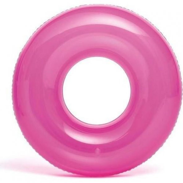 59260 Şeffaf Jumbo Şişme Simit 76 Cm - Resim 2