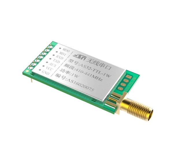 AS32-TTL-1W 433mhz 1W 30dBm 8000m LoRa Sx1278 ASHINING AS32-TTL-1W kablosuz RF verici alıcı modülü ürün görseli 1
