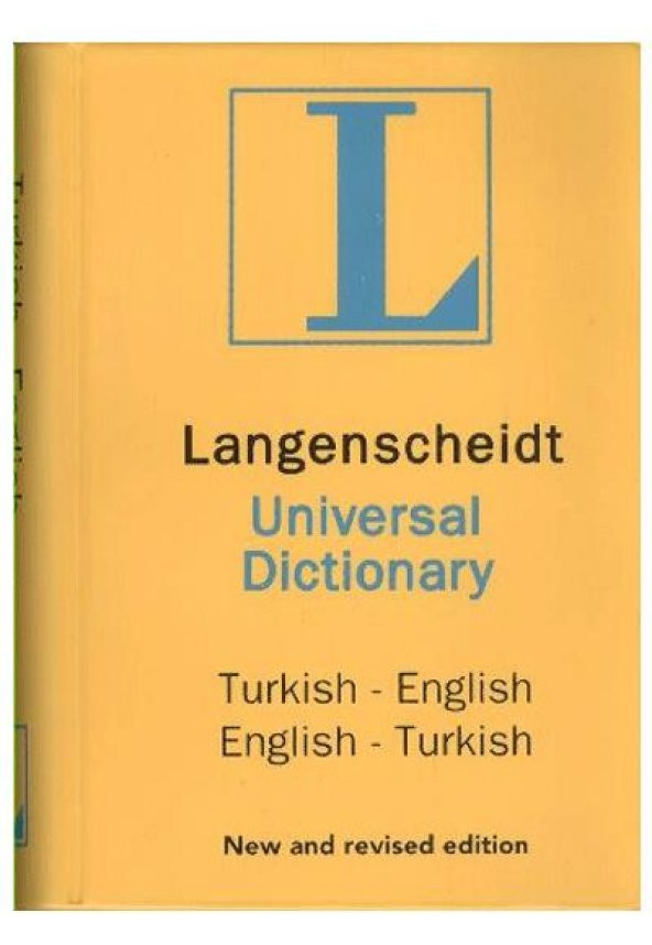 LANGENSCHEIDTS  INGILIZCE-TURKCE SOZLUK KITAP ürün görseli 1