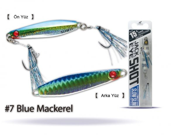 EX 976  JACK EYE SHOT  SLOW  SLIM   15 GR  NO:7 ürün görseli 1