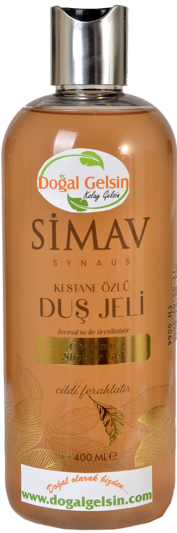 Simav Synaus Kestane Özlü ve Termal Sulu Duş Jeli - 400 ml ürün görseli 1
