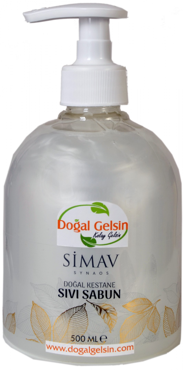Simav Synaus Kestane Özlü ve Termal Sulu Sıvı Sabun - 500 ml ürün görseli 1
