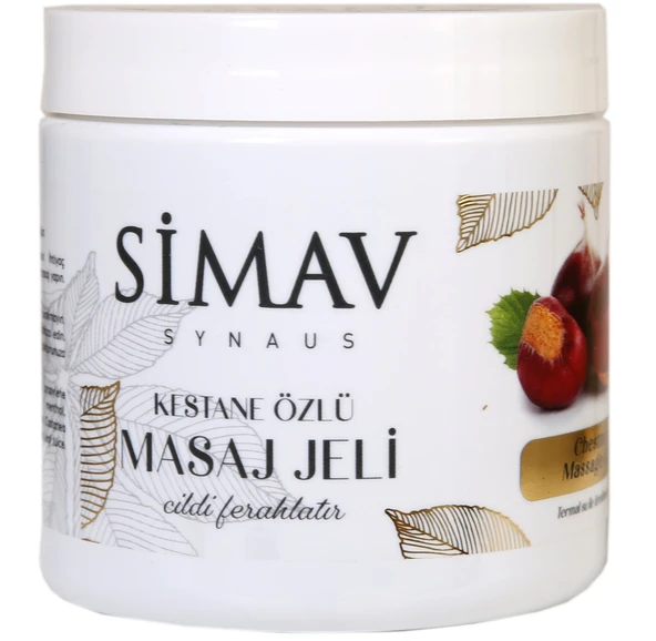 Simav Synaus Kestane Özlü ve Termal Sulu Masaj Jeli - 500 ml ürün görseli 1